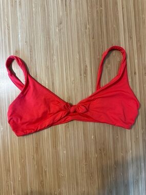 Vitamin A Bright Red Bikini Top